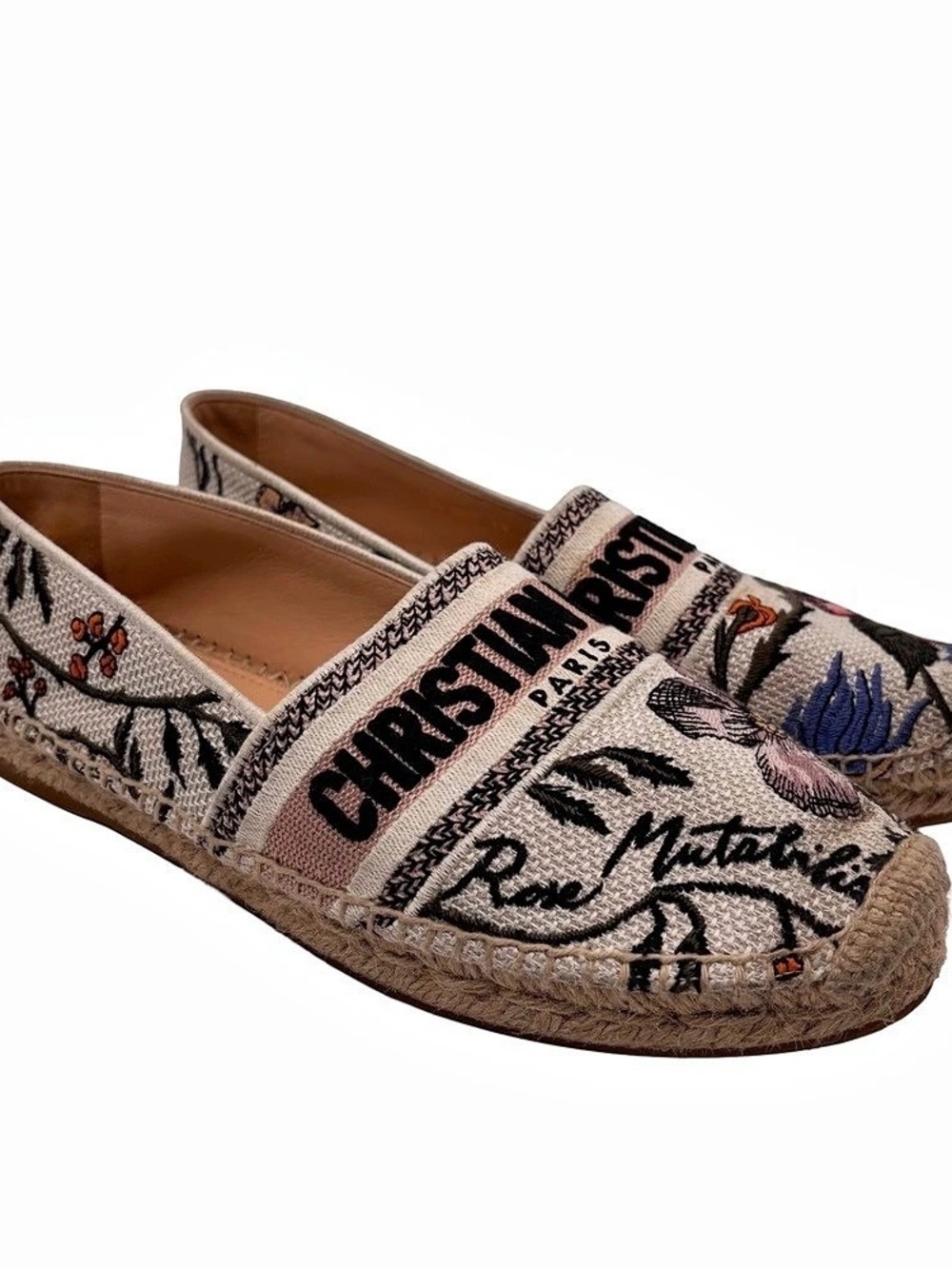 Christian Dior Granville Espadrilles Rosa Mutabilis Granville Rosa Mutabilis